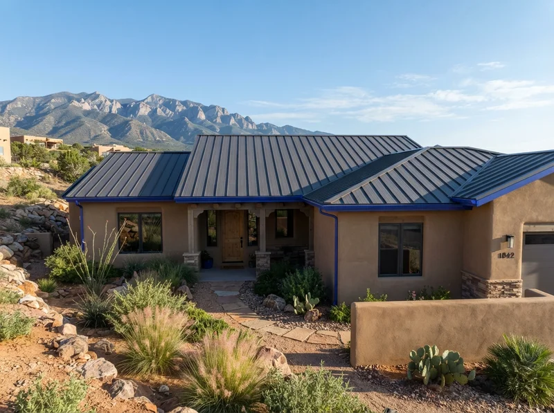 New metal roofing installation in Los Lunas New metal roofing installation in Los Lunas
